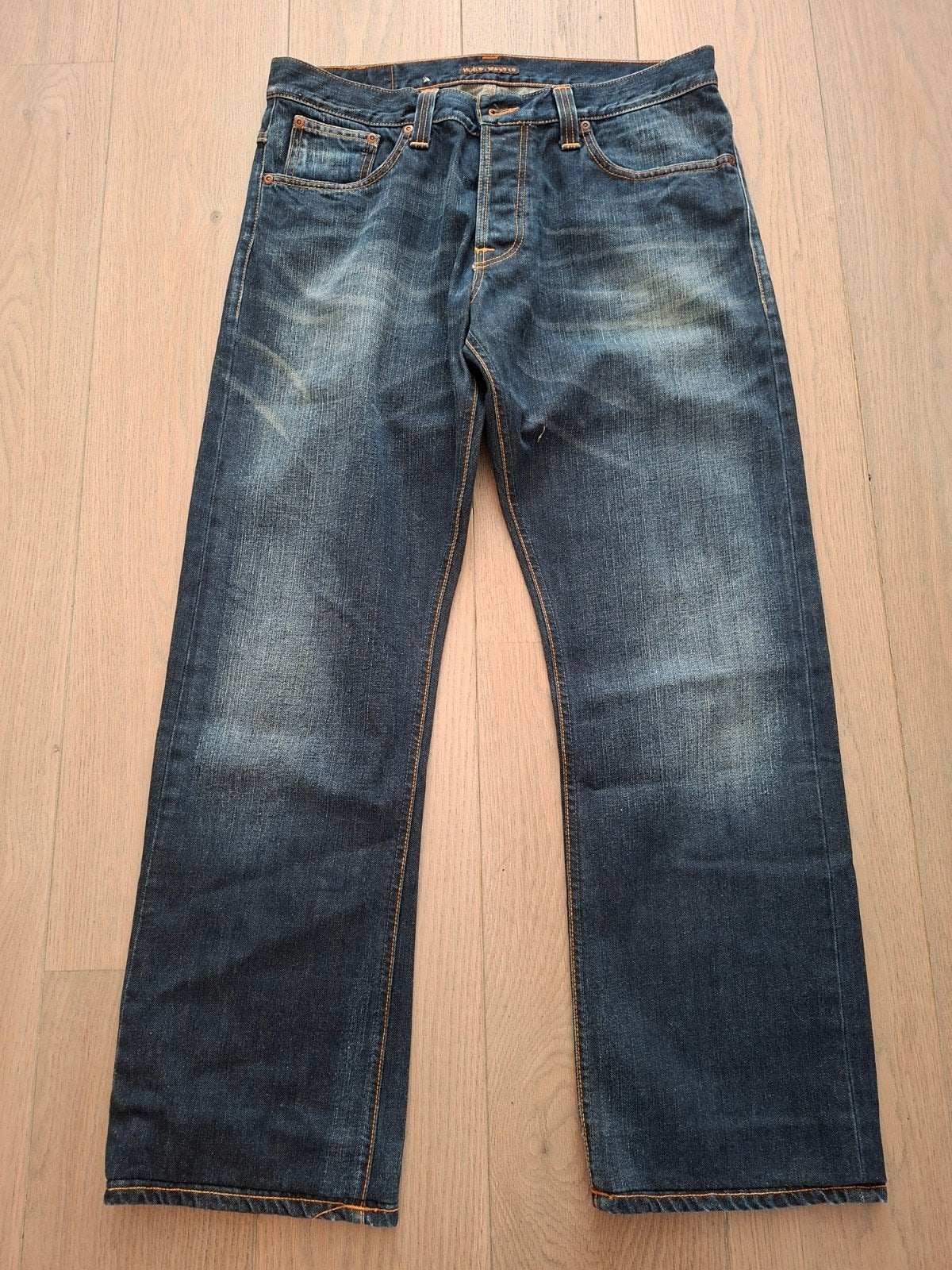 Nudie Jeans Regular Ralf - Donkerblauwe spijkerbroek, W36 - W38 (confectie 52/54), Nudie Jeans, Blauw, Ophalen of Verzenden
