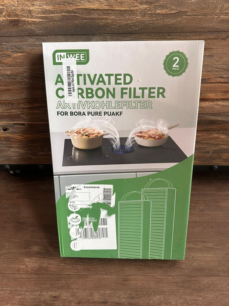 Actieve koolfilters voor Bora Pure PUAKF (2-pack), Ophalen of Verzenden, Nieuw, 600 tot 800 m³ per uur, Overige typen