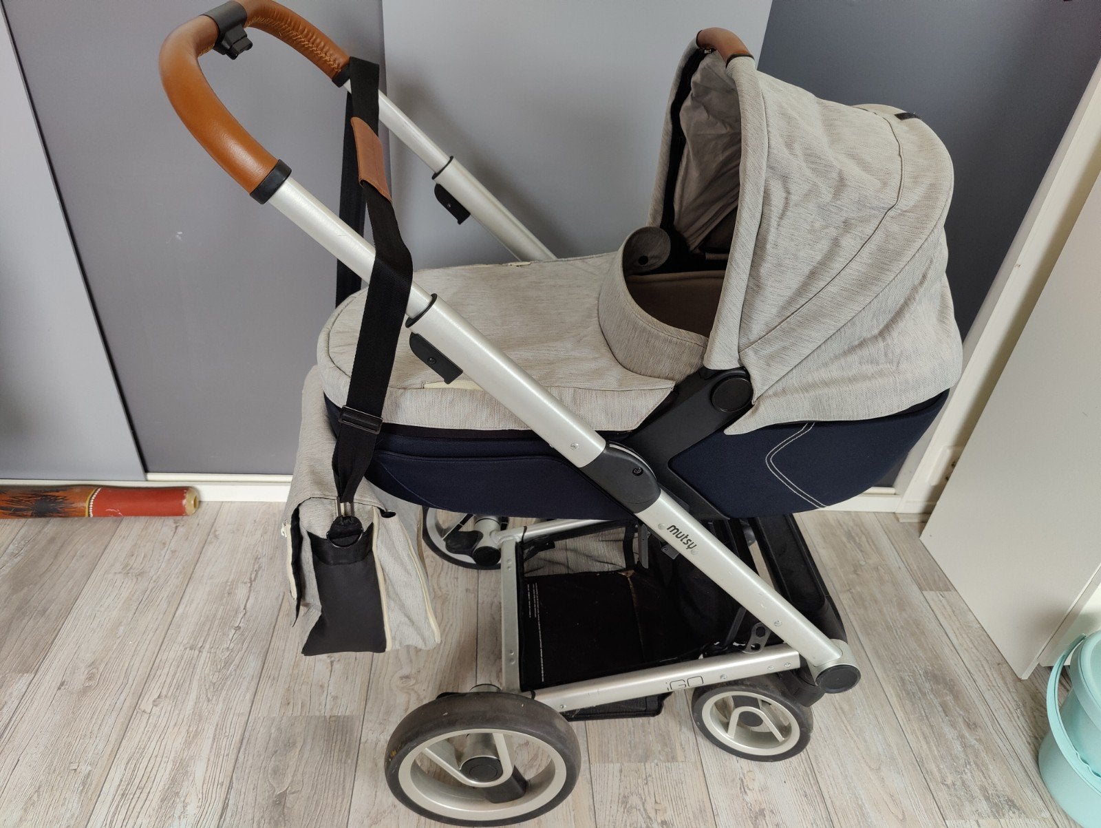 Mutsy Igo Pure Fog Combi Kinderwagen - Complete Set, Ophalen