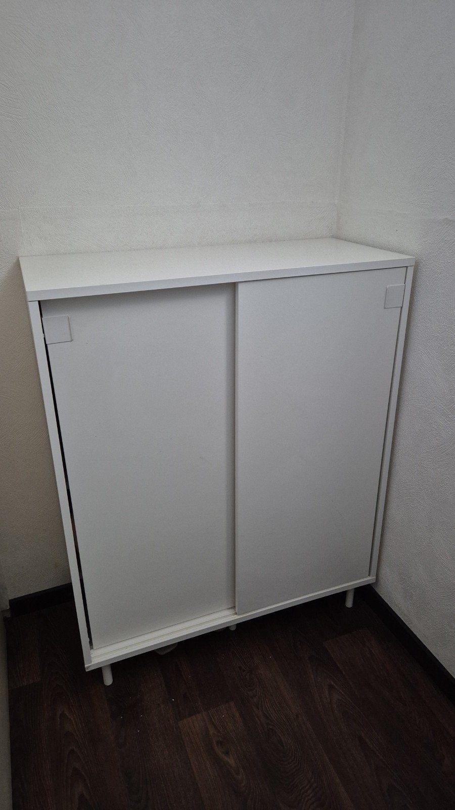 Ikea witte schoenenkast Mackapar, Ophalen, 50 tot 100 cm, Zo goed als nieuw, Minder dan 100 cm