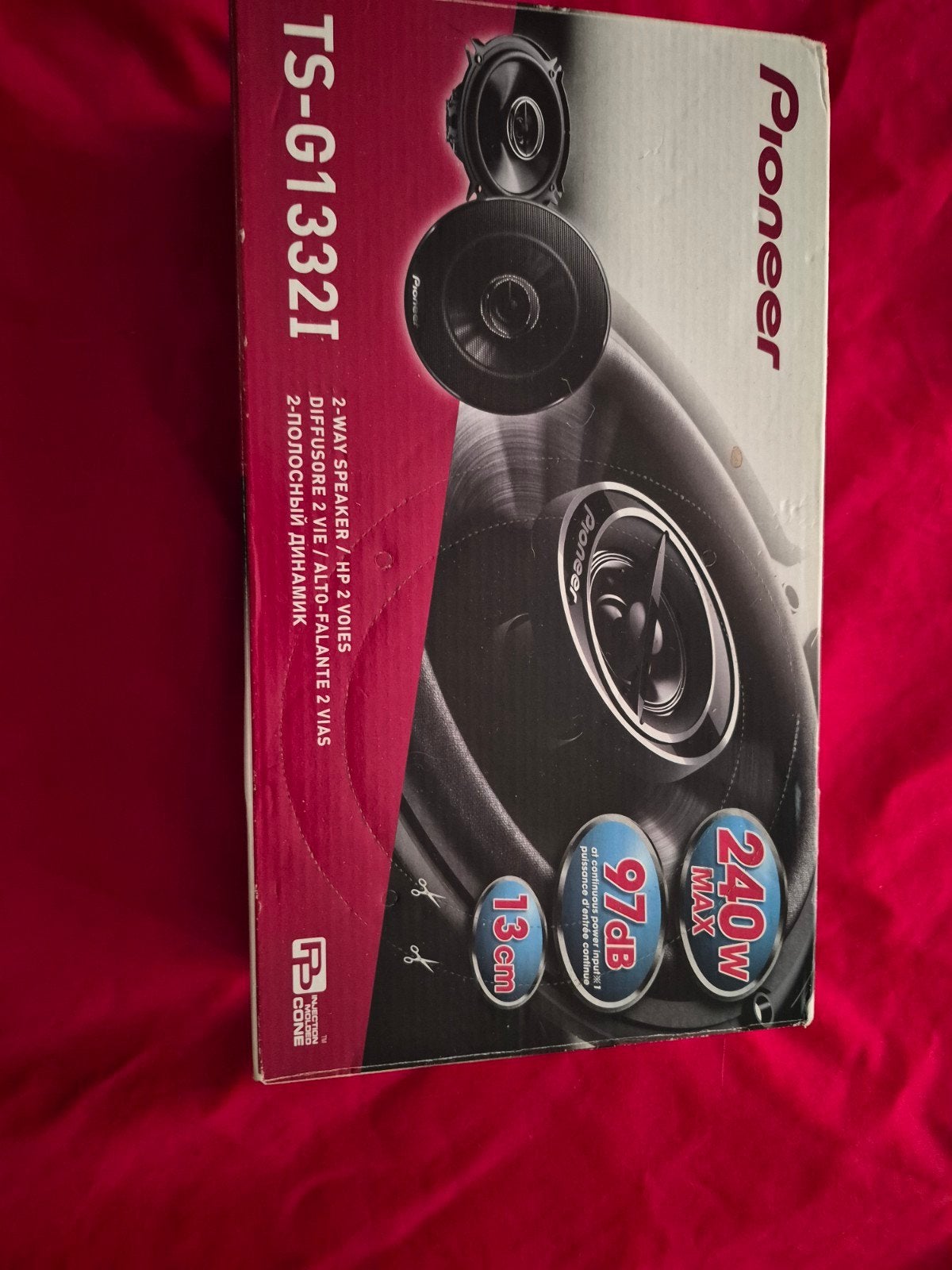 Pioneer TS-G1332I 2-weg speakers 240W, Auto diversen, Autospeakers, Ophalen of Verzenden, Nieuw