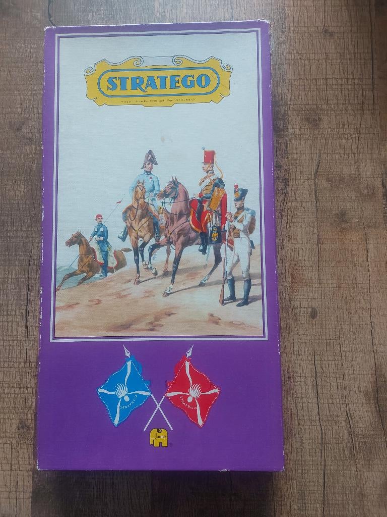 Spel Stratego / Jumbo / Paarse doos, Hobby en Vrije tijd, Een of twee spelers, Ophalen of Verzenden, Gebruikt, JUMBO