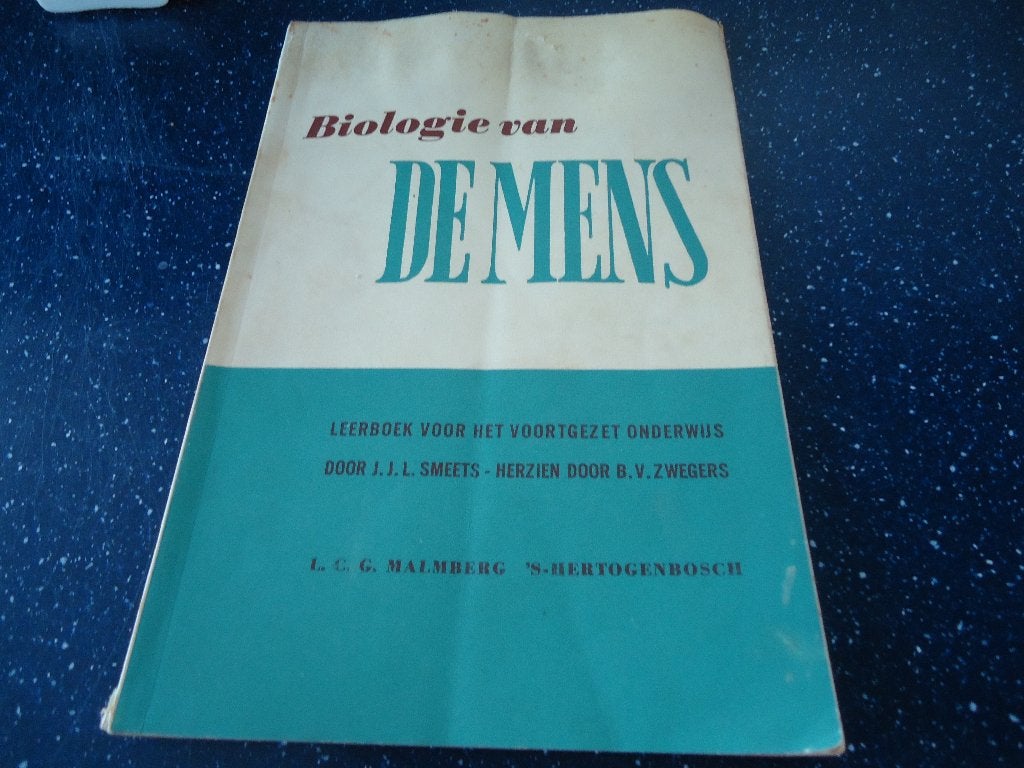 biologie van de mens uit 1968, Ophalen of Verzenden, Beta, Gelezen, J.j.l. smeets