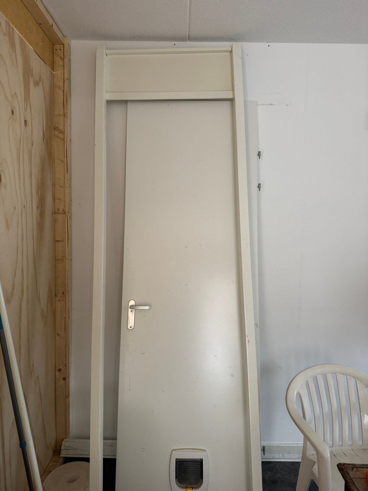 Deur incl kozijn, Doe-het-zelf en Verbouw, Ophalen, Zo goed als nieuw