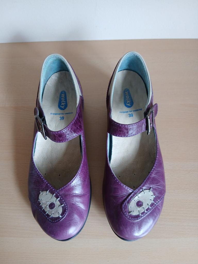 Wolky paars mt 39, Kleding | Dames, Schoenen, Overige kleuren, Ophalen of Verzenden