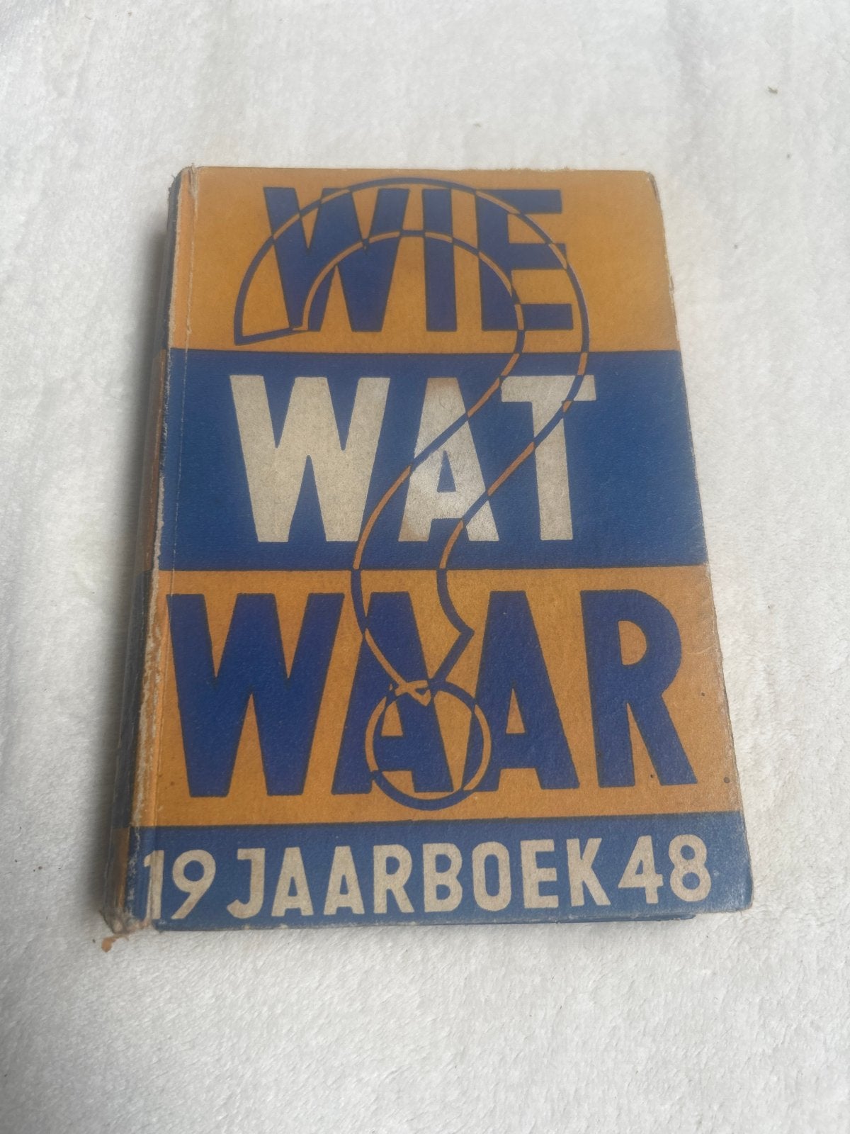 Wie Wat Waar Jaarboek 1948 - Vintage Encyclopedie, Boeken, Encyclopedieën, Ophalen of Verzenden, Gelezen, Algemeen, Los deel