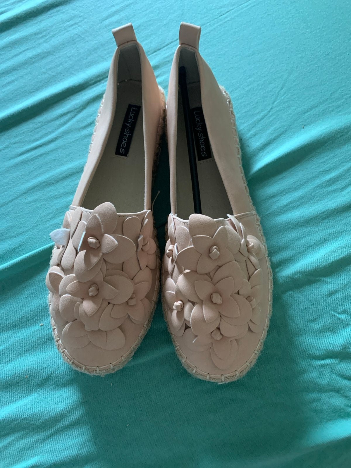 Lucky Shoes Espadrilles Roze Maat 39 -  nieuw, Ophalen of Verzenden, Zo goed als nieuw, Roze, Espadrilles of Moccasins