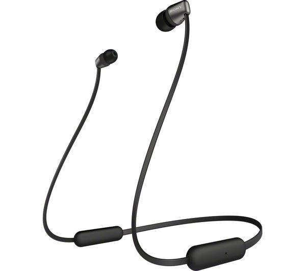 SONY WI-C310B draadloze Bluetooth-oortjes - zwart, N, N, Bluetooth, Ophalen of Verzenden
