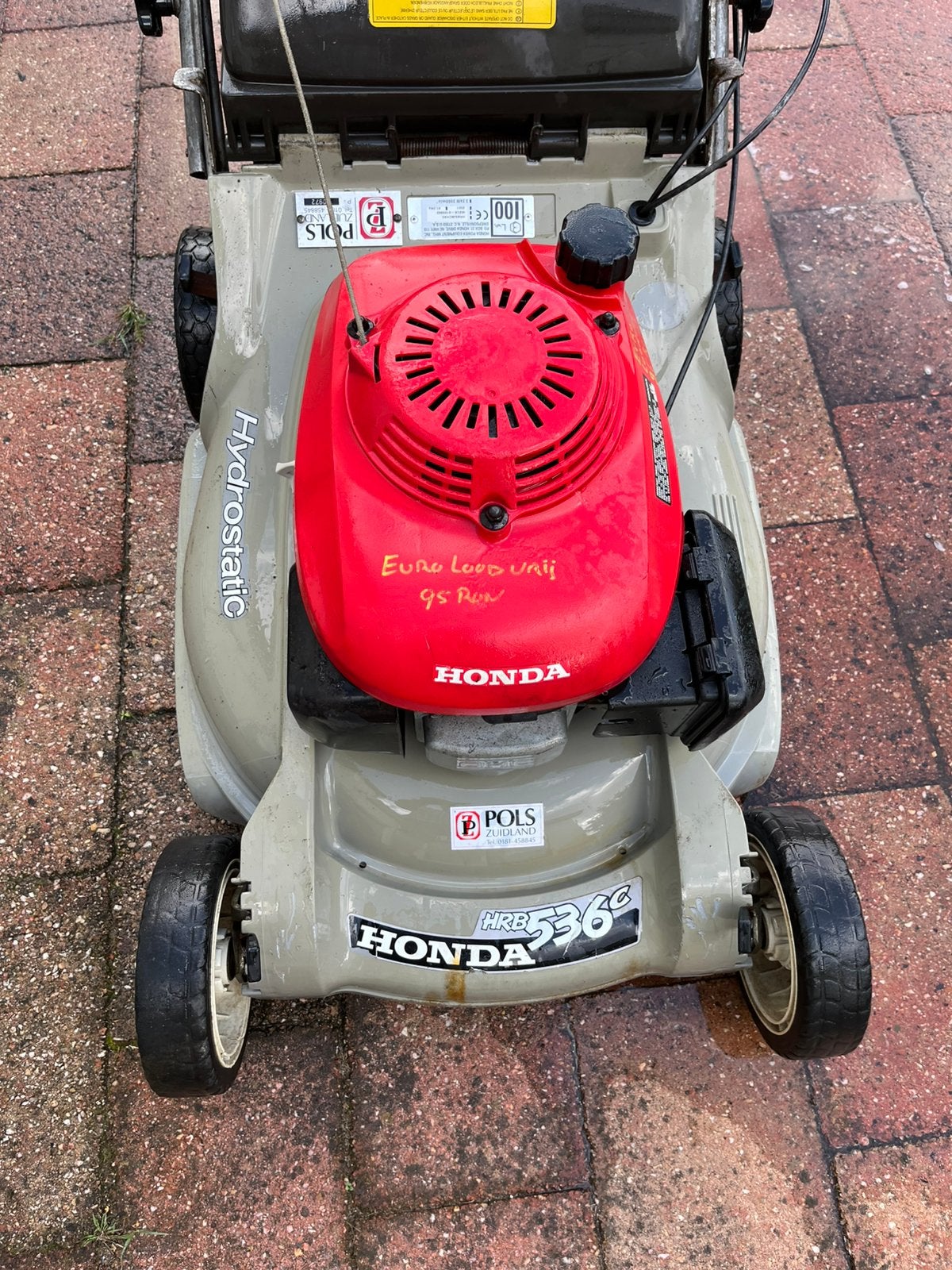 Honda 536   90 euro., Tuin en Terras, Ophalen, Zo goed als nieuw, 50 cm of meer