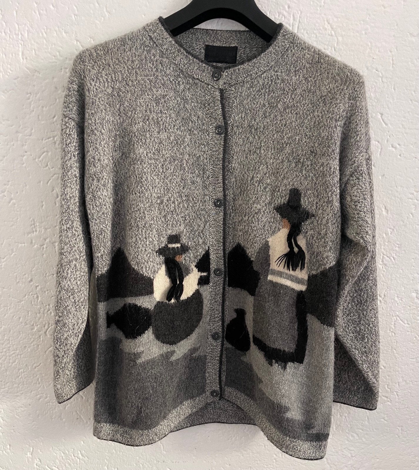 alpaca vest tafereel maat /42/44, Ophalen of Verzenden, Zo goed als nieuw, Maat 42/44 (L), Grijs