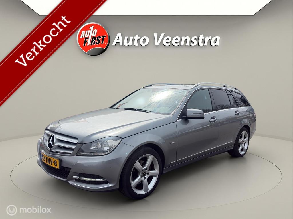 Mercedes C-klasse Estate 180 CDI Avantgarde|LUXE|NETTE AUTO|, Automaat, Euro 5, Achterwielaandrijving, Zwart