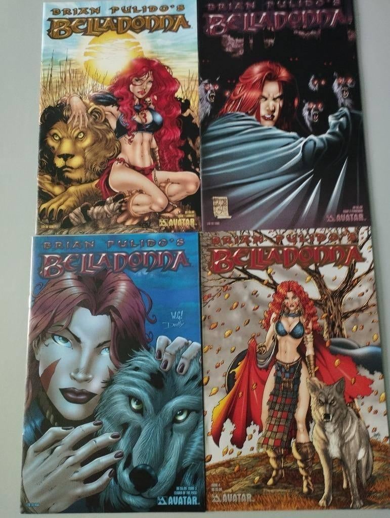 Belladonna, Boeken, Ophalen, Amerika, Complete serie of reeks, Nieuw