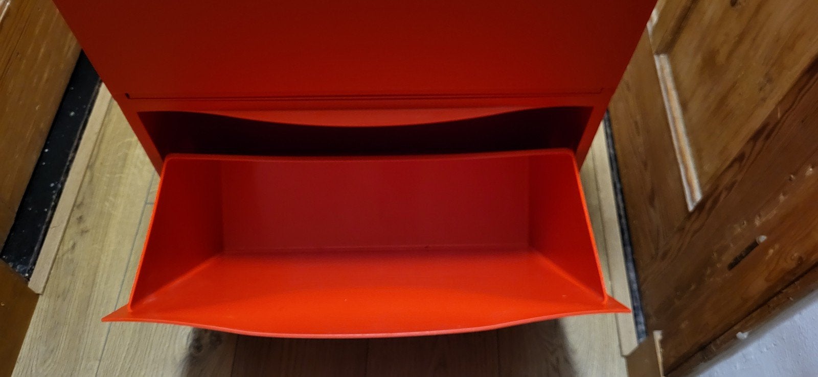 Ikea opbergbakken - Rood (2 stuks), Huis en Inrichting, Ophalen, Kunststof, Zo goed als nieuw, Modern