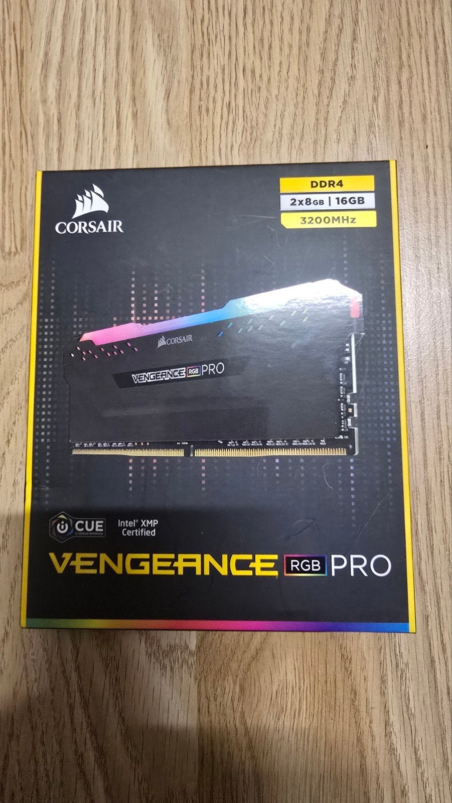 Corsair Vengeance Pro RGB 16GB 3200mhz, Gebruikt, 3200Mhz, DDR4, Ophalen of Verzenden