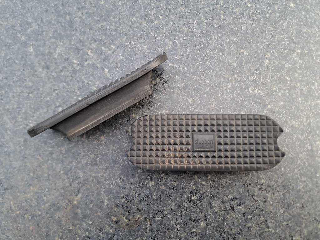 Stijgbeugel rubbers/inleg, Dieren en Toebehoren, Paarden en Pony's | Hoofdstellen en Tuigage, Gebruikt, Ophalen of Verzenden, Zwart