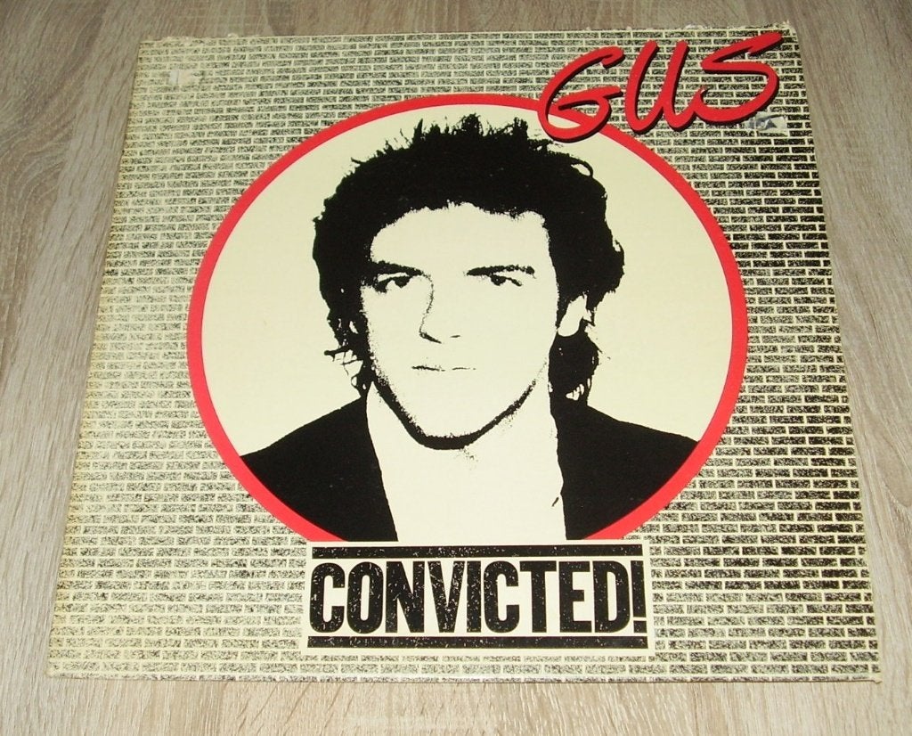 LP - Gus - Convicted, Cd's en Dvd's, Vinyl | Pop, Gebruikt, Pop, LP, Beschermende buitenhoes, 12 inch, Ophalen of Verzenden