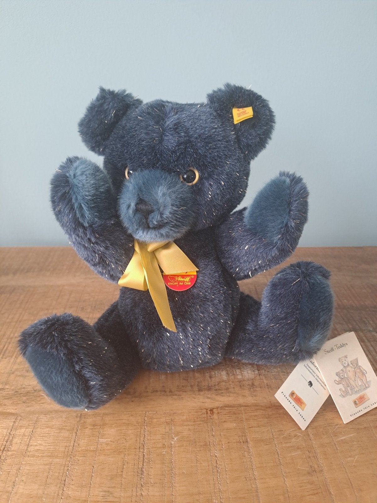 Steiff teddybeer Petsy, Ophalen of Verzenden, Zo goed als nieuw, Stoffen beer, Steiff