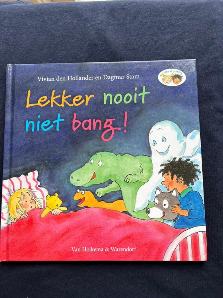 Vivian den Hollander - Lekker nooit niet bang!, Boeken, 3 tot 4 jaar, Vivian den Hollander, Ophalen of Verzenden, Zo goed als nieuw