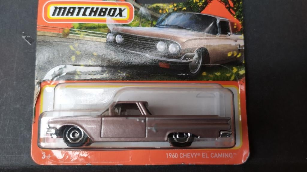 Chevrolet El Camino 1960 1:64 3inch Matchbox Pol, Auto, Verzenden, Nieuw, Matchbox@mattel.com