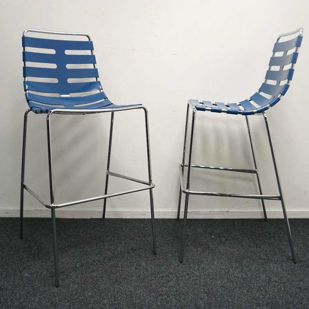 Casprini Body to Body Barkrukken | Designkruk | Blauw