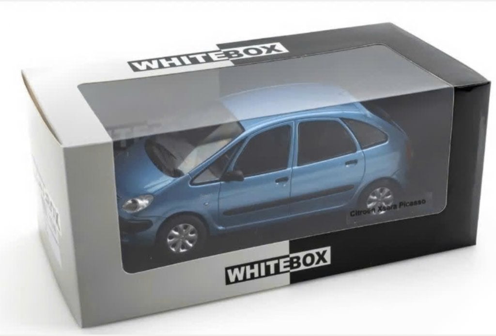 Citroen XSARA Picasso Blauw met. 1994 1/24 WHITEBOX WB124233, Hobby en Vrije tijd, Verzenden, Nieuw, Auto, Overige merken
