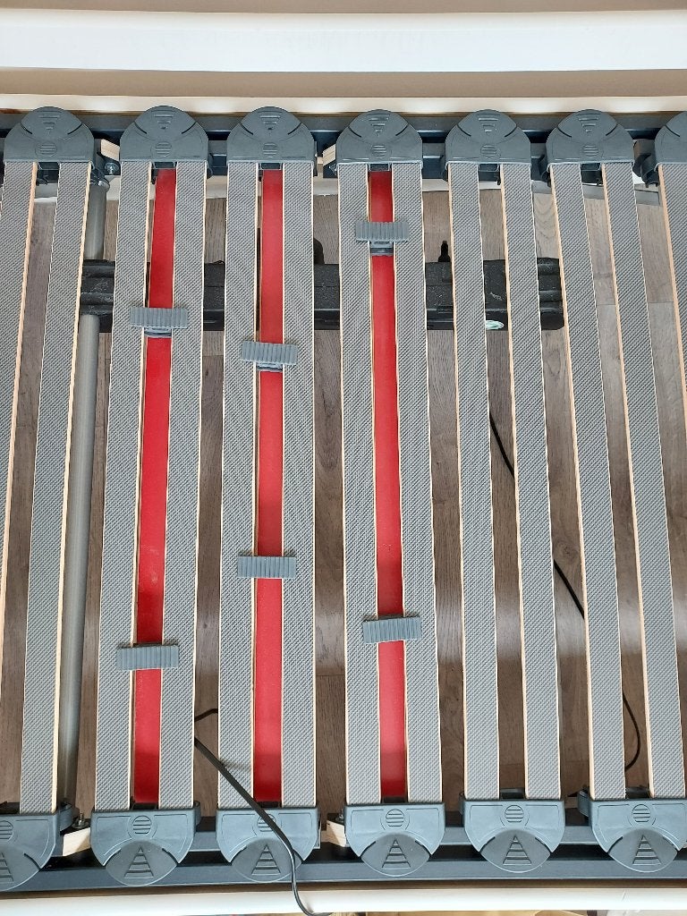 Elektrisch verstelbare lattenbodem 90 x 200, Ophalen, 90 cm, Eenpersoons, Nieuw