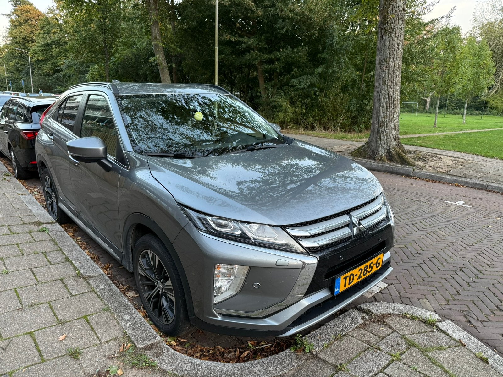 Mitsubishi Eclipse Cross 1.5 Di-t 163pk 2WD 2018 Grijs, Auto's, Voorwielaandrijving, Eclipse Cross, Zwart, 4 cilinders