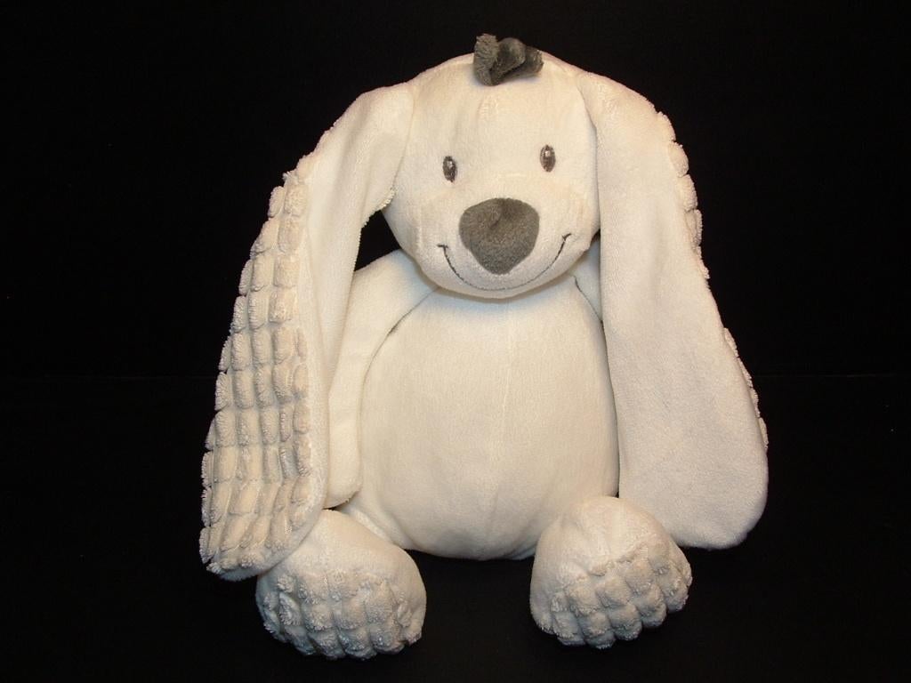 TIAMO KONIJN BASIC BUNNY VELOURS WIT MET DIKKE NOPPEN, Ophalen of Verzenden, Nieuw, Overige typen