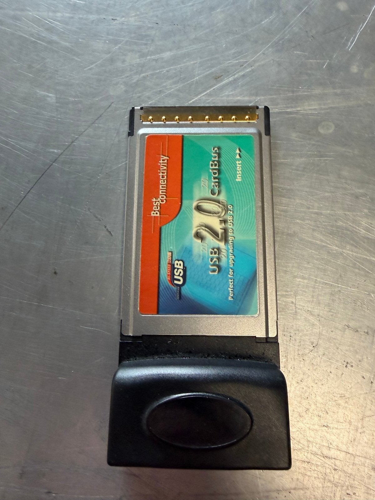 USB 2.0 CardBus Adapter met 4 poorten, Computers en Software, Ophalen of Verzenden, Gebruikt