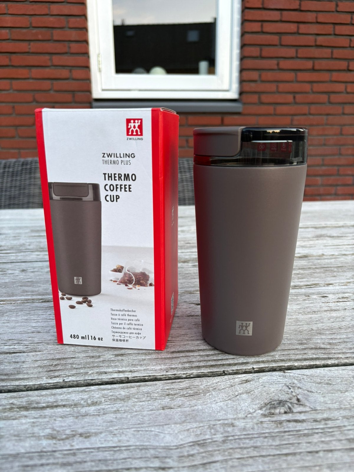 Zwilling thermo plus - thermo coffee cup 480 ml NIEUW!, Huis en Inrichting, Keuken | Servies, Overige materialen, Thermoskan, Overige merken