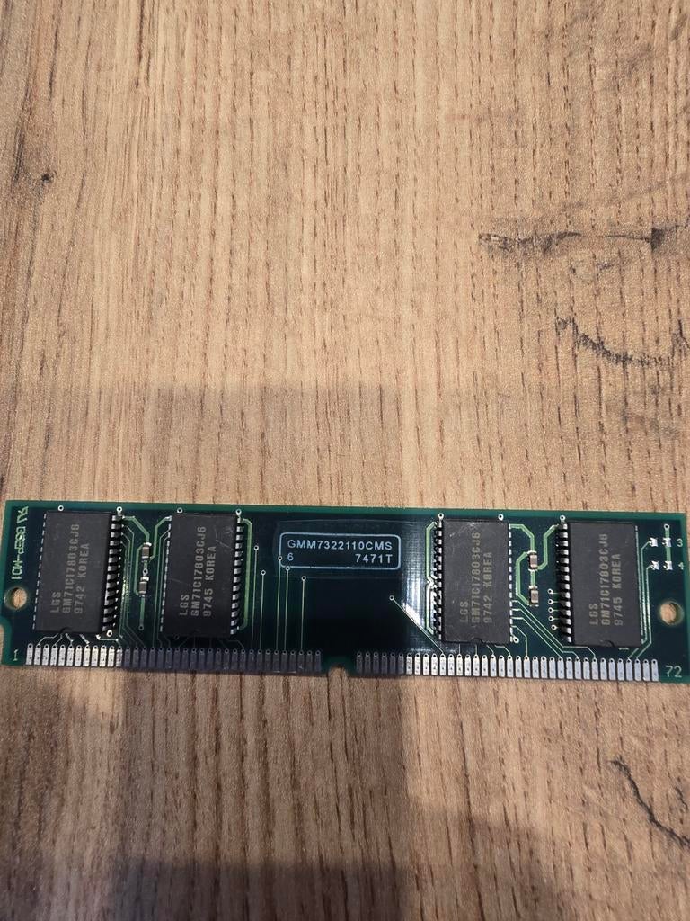 Oude edo RAM Module - GMM7322110CMS, Onbekend, Ophalen of Verzenden, DDR, Desktop