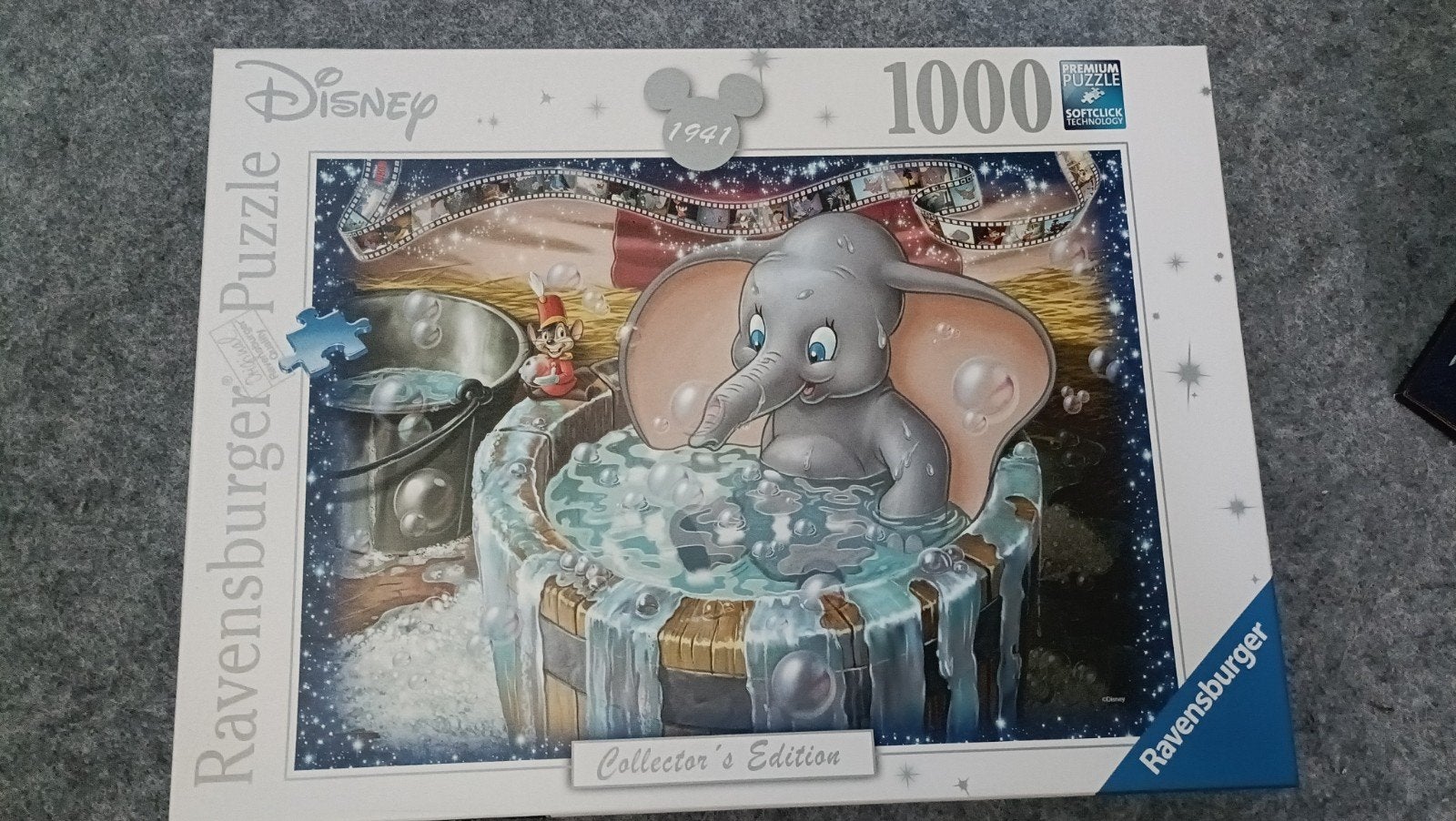 Disney legpuzzel Dombo 1000 stukjes, Ophalen of Verzenden, 500 t/m 1500 stukjes, Zo goed als nieuw, Legpuzzel