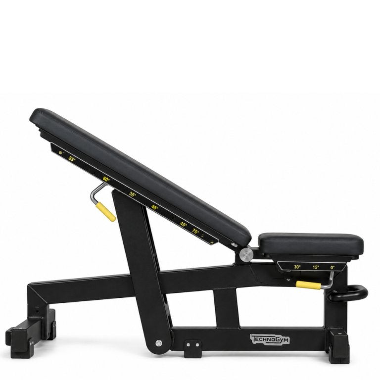 Technogym - Pure Strength - Adjustable Bench, Ophalen of Verzenden, Zo goed als nieuw, Benen, Fitnessbank