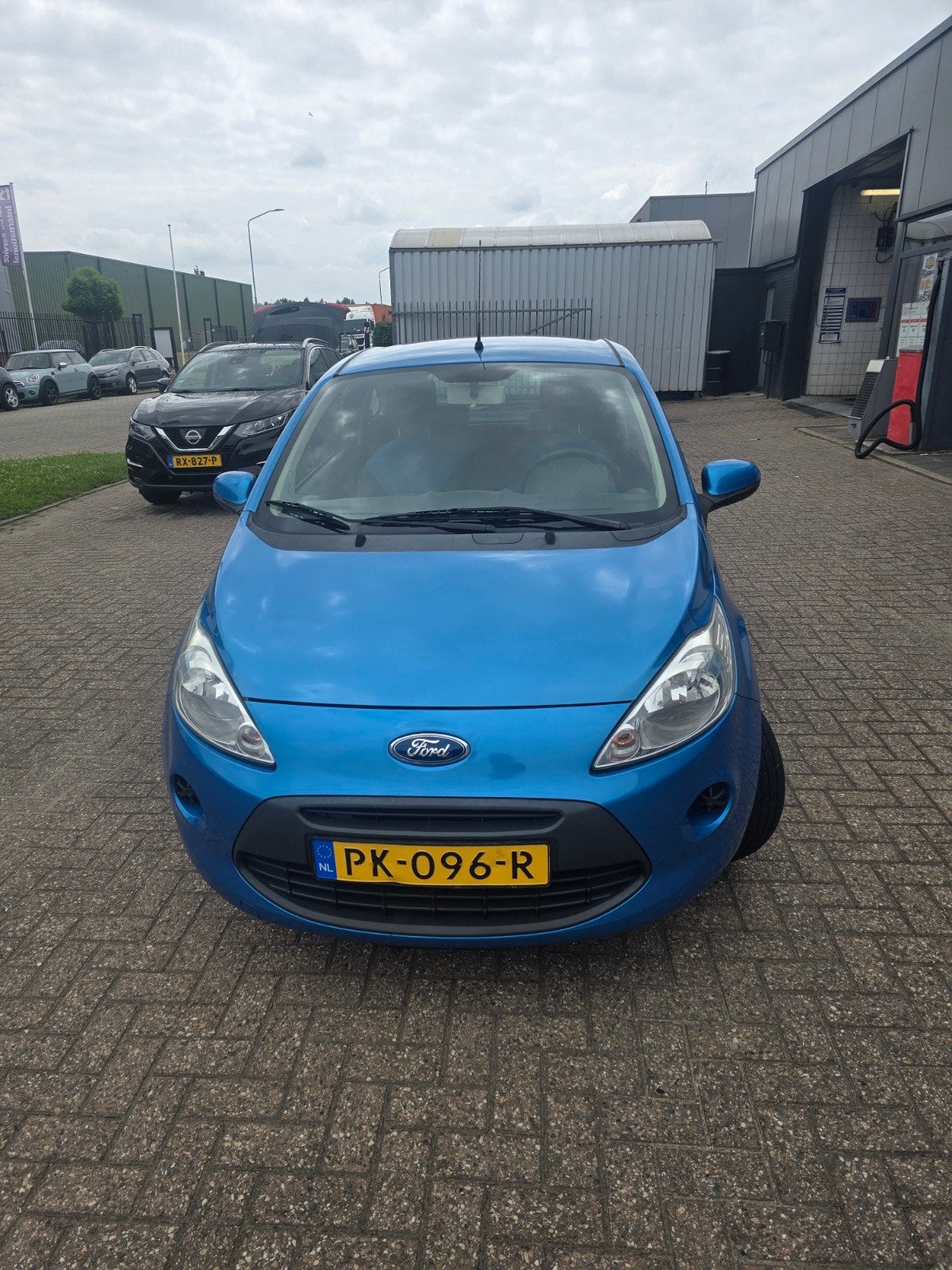 Ford Ka 1.2 51KW 2009 Blauw, Auto's, Voorwielaandrijving, 1242 cc, 4 cilinders, Handgeschakeld