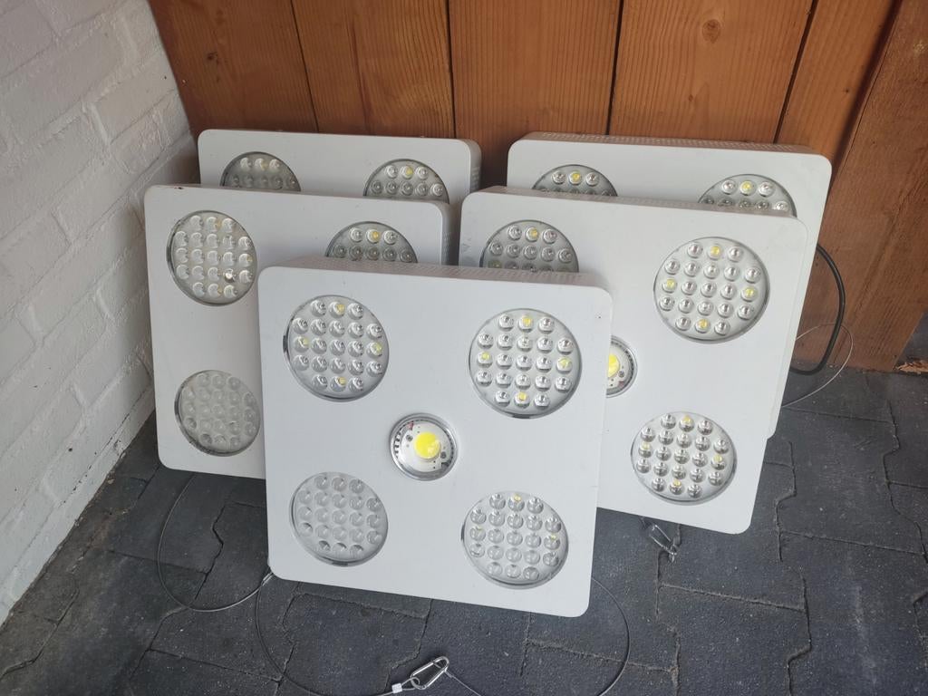 full spectrum LED kweeklampen van SOLO 5 stuks, Ophalen, Kweeklamp