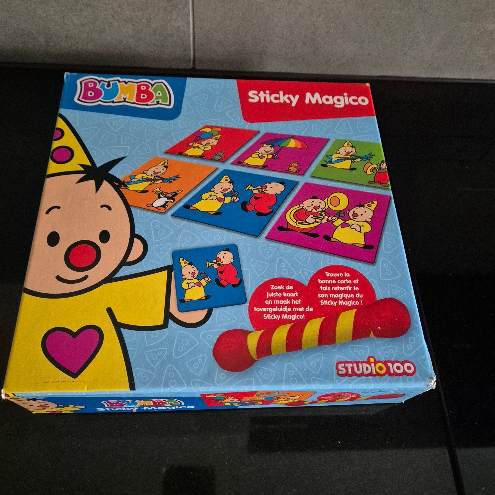 Bumba Sticky Magico - Studio 100, Ophalen