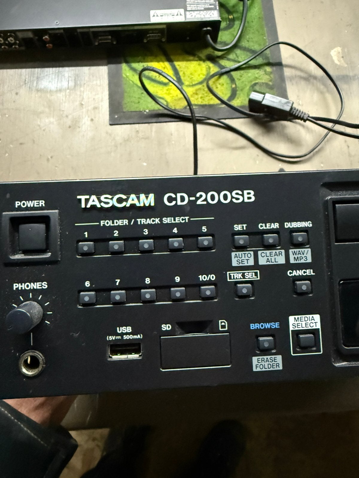Tascam cd200sb, Ophalen of Verzenden, Zo goed als nieuw, Overige merken
