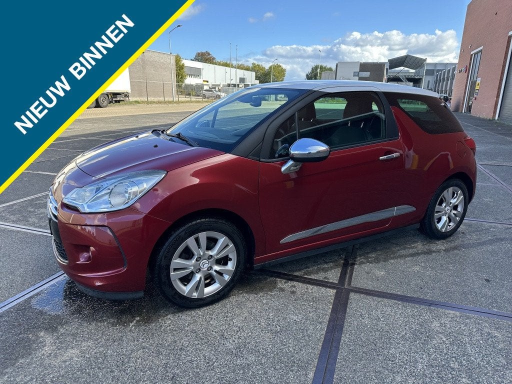 Citroen DS3 1.6 So Chic, Euro 5, 4 cilinders, Bedrijf, Handgeschakeld