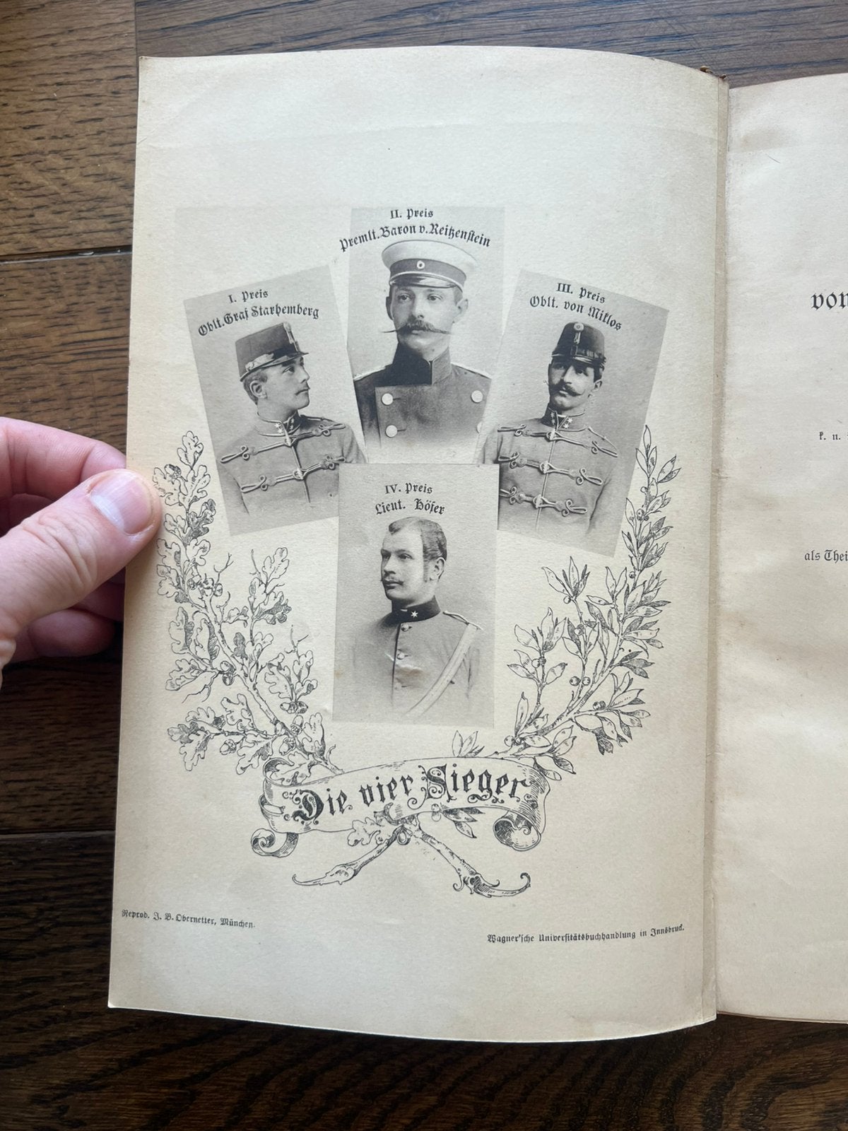 Verslag Duits Huzaar Wedstrijd Rit Wenen - Berlijn 1893, Verzamelen, Verzenden, Duitsland, Boek of Tijdschrift, Landmacht