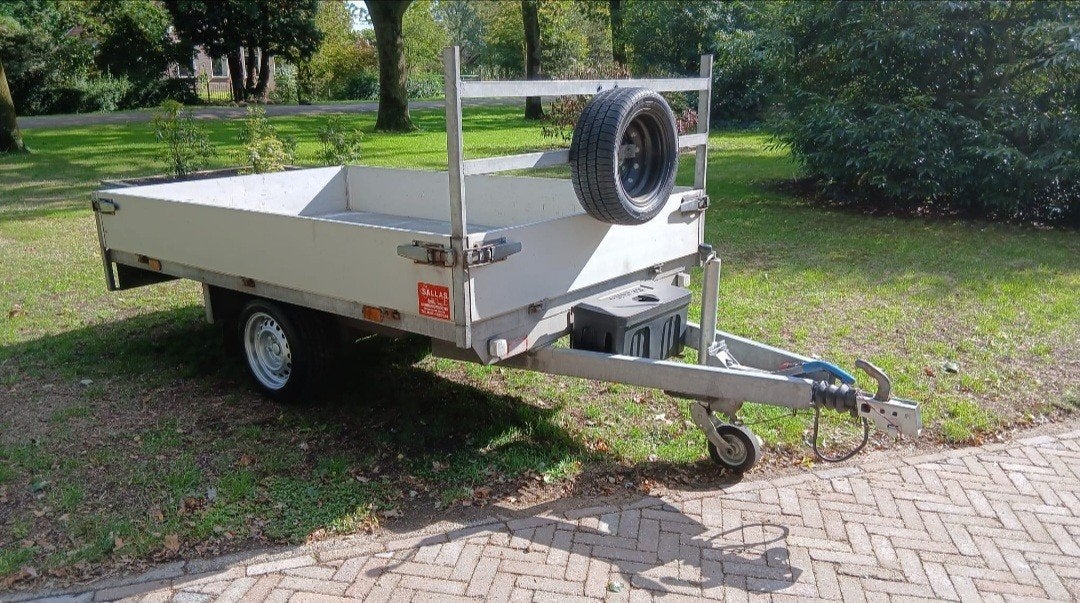 zgoh Geremde enkelasser, plateau aanhanger, Auto diversen, Aanhangers en Bagagewagens, Ophalen of Verzenden