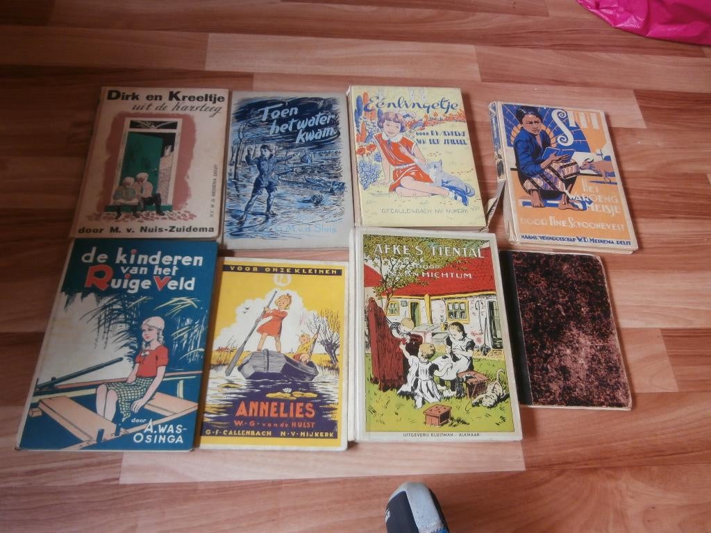 Boek Afkes tiental Eenlingetje Toen het water kwam Annelies, Ophalen of Verzenden, Gelezen, W.G. van de Hulst, Fictie