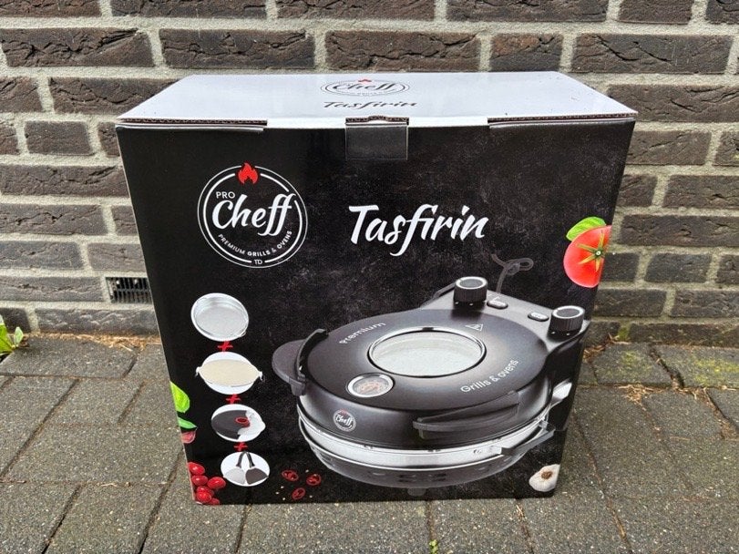 Pro Cheff MZ-2316 Pizzaoven 400C – 30 cm – Nieuw, Minder dan 45 cm, Overige merken, Hete lucht, Pizzaoven