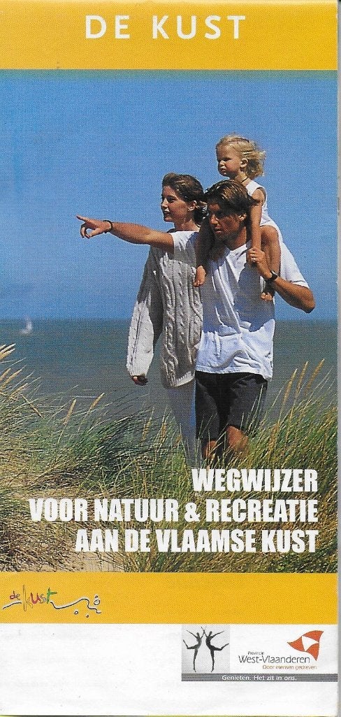 Plattegrond Vlaamse kust, Gelezen, 2000 tot heden, Ophalen of Verzenden, Landkaart