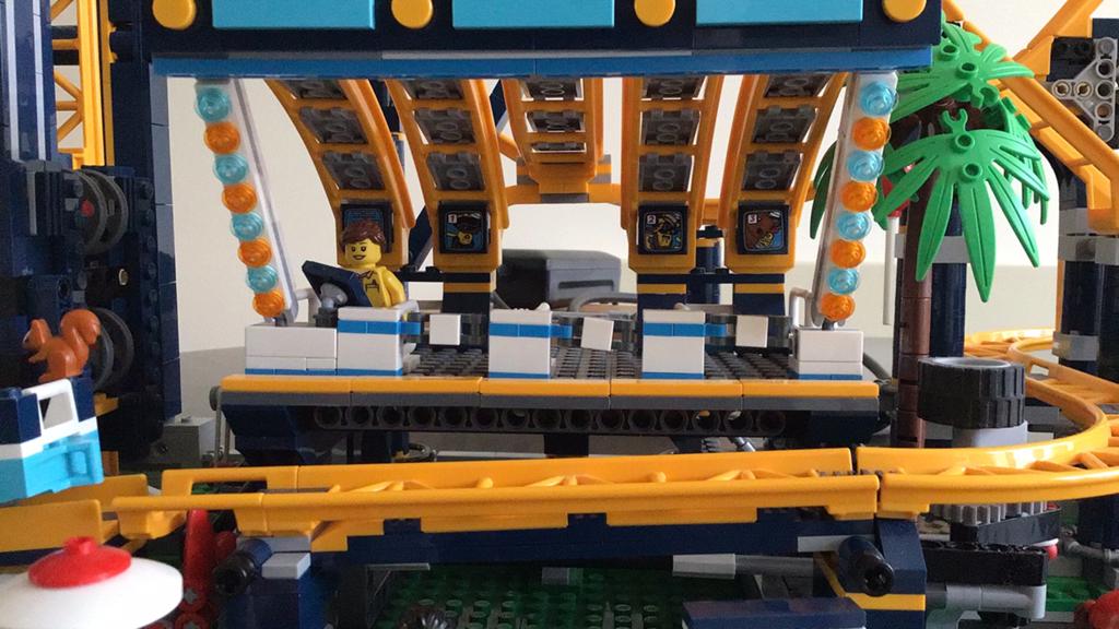 Lego loop coaster10303, Ophalen of Verzenden, Zo goed als nieuw
