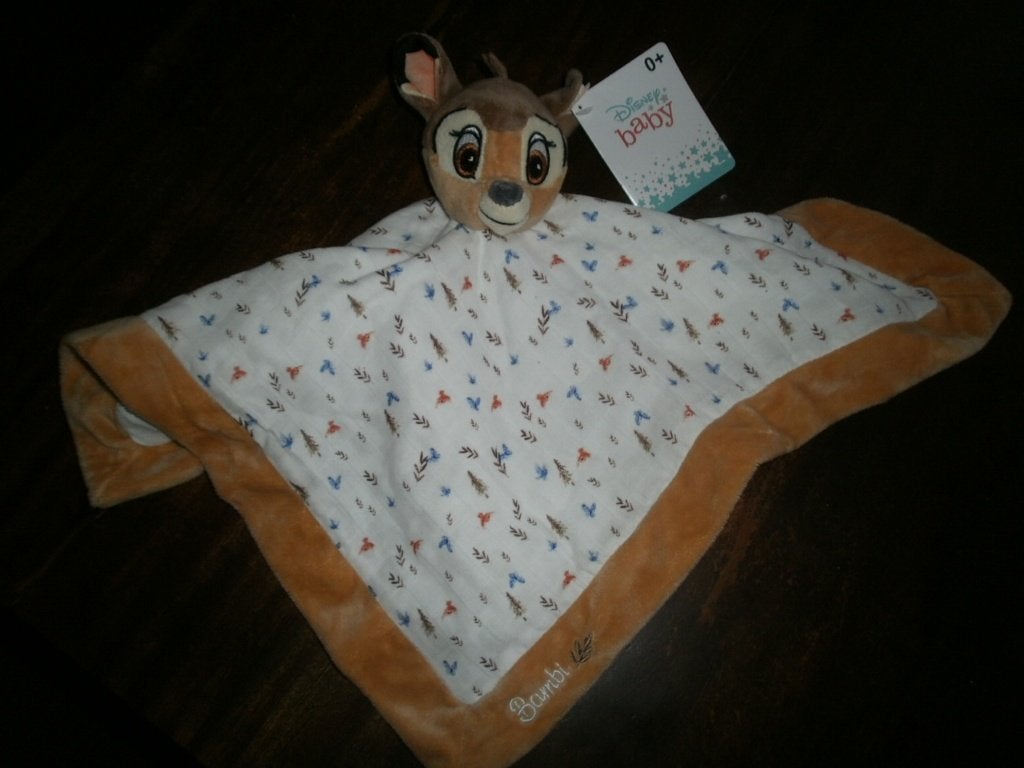 nicotoy Disney Simba baby Bambi doek katoen met velours, Disney, Disney, Overige typen, Nieuw