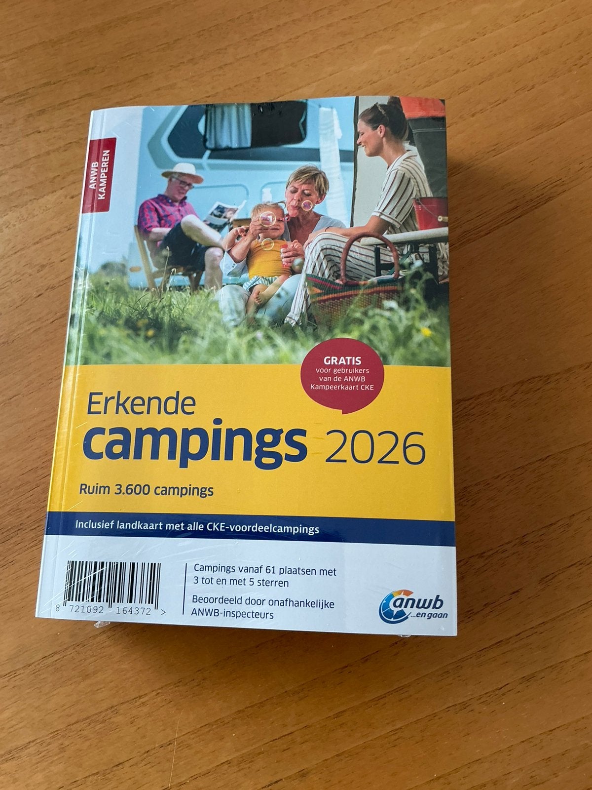 ANWB Camping gids 2026 ruim 3600 campings nieuw., Ophalen, Nieuw