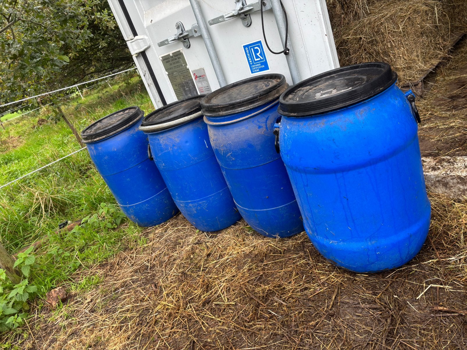 Voerton voertonnen waterdichte ton, Ophalen of Verzenden, Vee