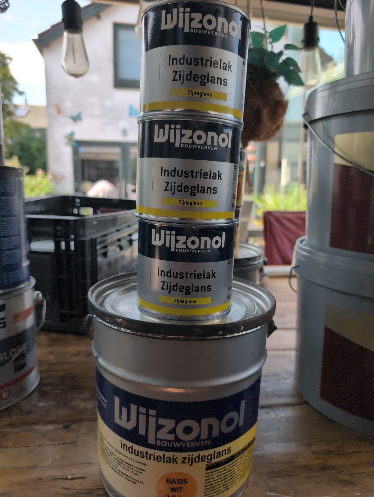 Wijzonal Industrielak Zijdeglans - Nieuw, Ophalen, Nieuw, Wit