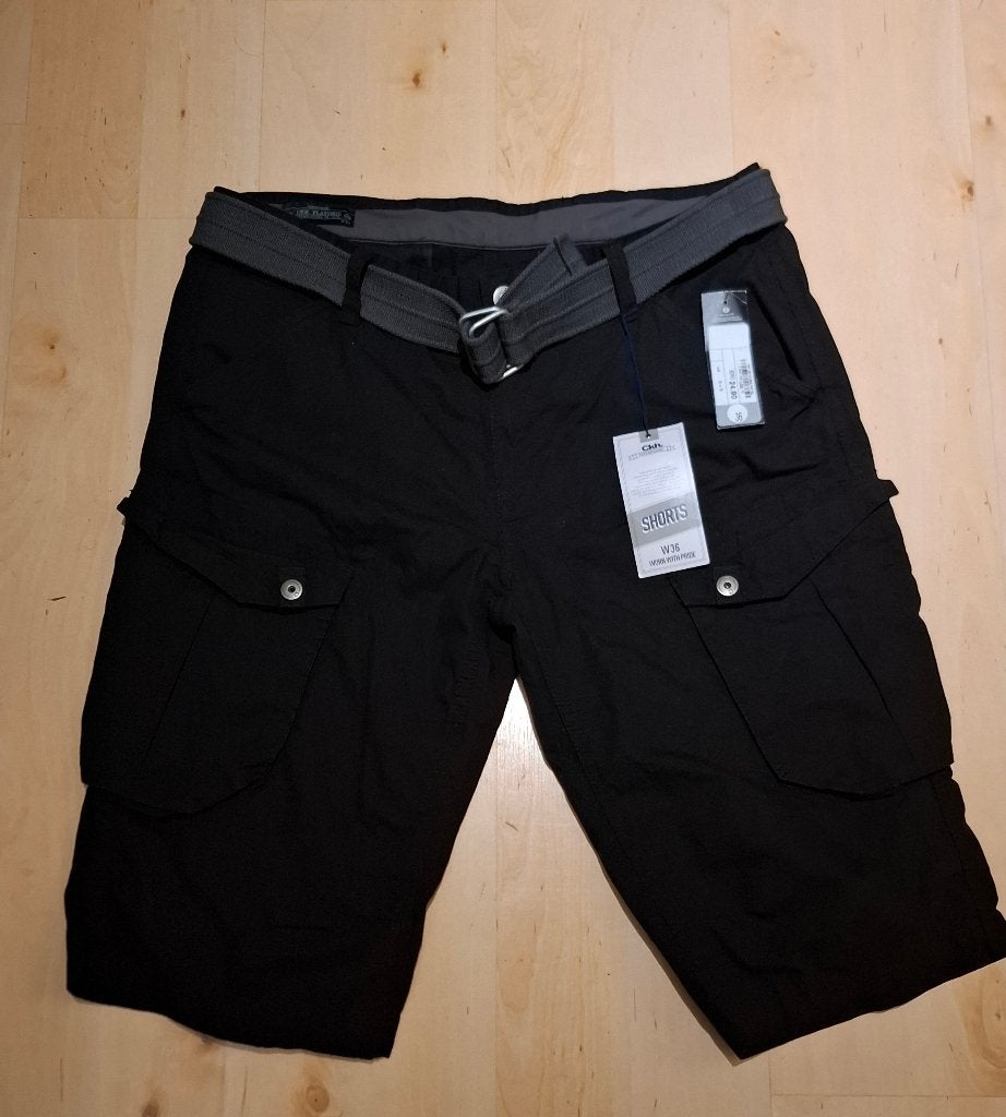 Korte broek heren, Ophalen, Nieuw, Zwart
