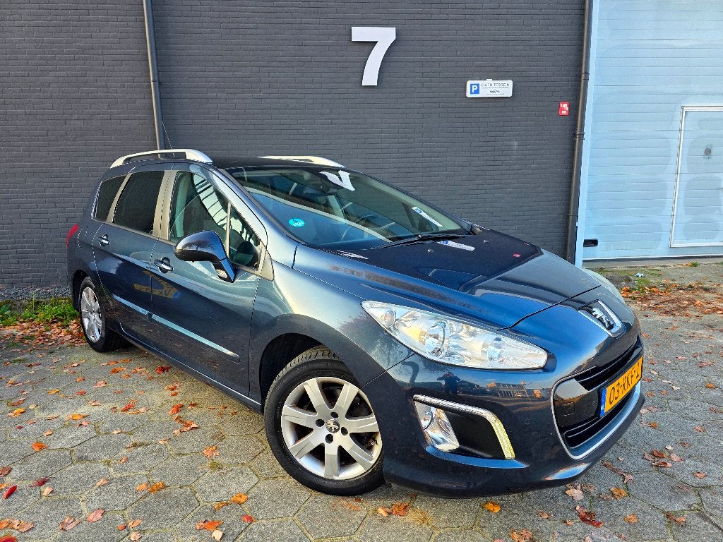 ✅️ Peugeot 308 1.6 Benzine 2011 ✅️ Nieuwe APK ✅️ Feline ✅️, Auto's, Dealer onderhouden, 4 cilinders, Blauw, Leder en Stof